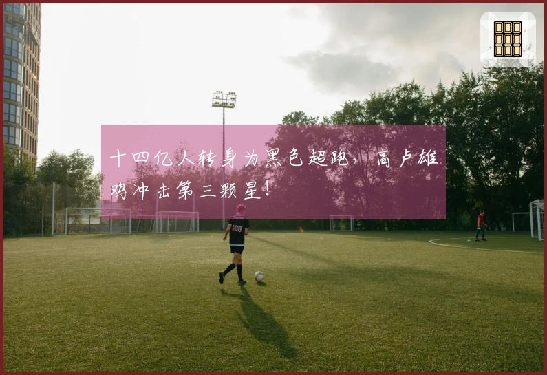 十四亿人转身为黑色超跑，高卢雄鸡冲击第三颗星！